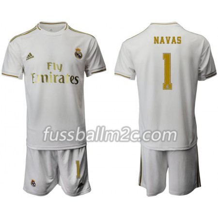 Fußballtrikots Real Madrid Navas 1 Kinder Heim Trikotsatz 2019-2020 Fußballtrikots Real Madrid Navas 1 Kinder Heim Trikotsatz 2019-2020